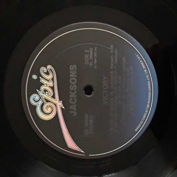 Jacksons. Victory. 1984 - Picture 8 of 8